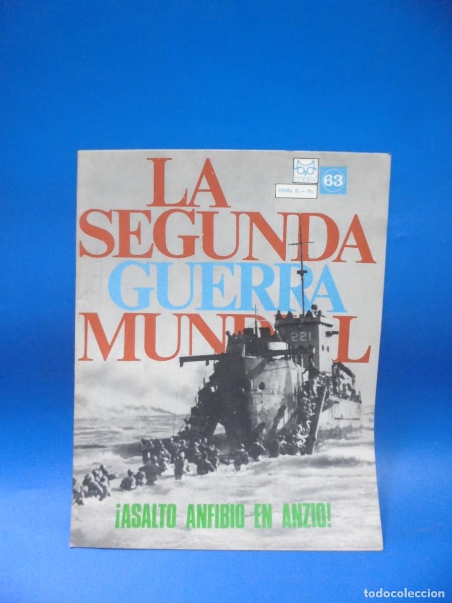 Militaria: LA SEGUNDA GUERRA MUNDIAL. &iexcl; ASALTO ANFIBIO EN ANZIO !. N&ordm; 63. 1967. PAGS : 24.
