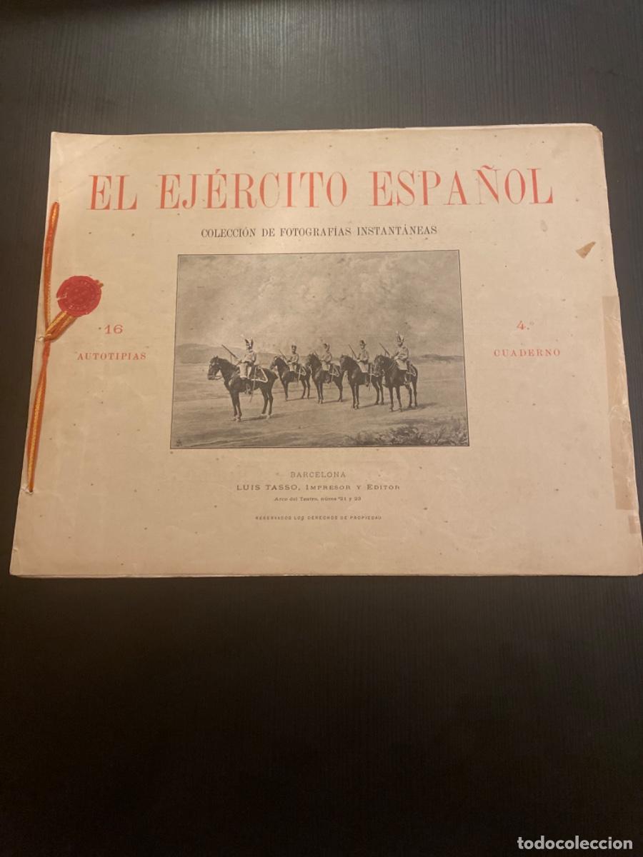 Military Antiques: Revista 16 fotograf&iacute;as laminas 40 x 30 El ej&eacute;rcito espa&ntilde;ol Luis Tasso 1877 - 1906 cuadern n&uacute;mero 4