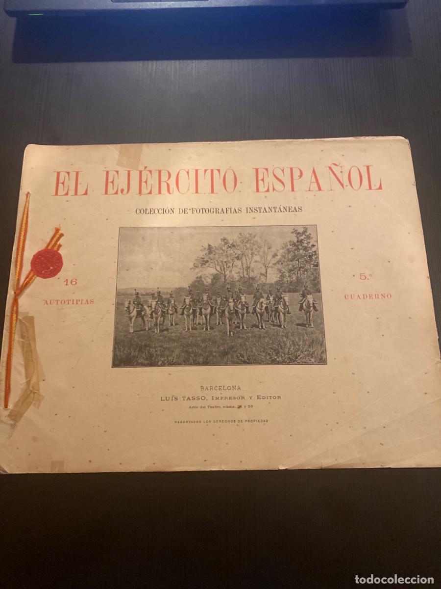 Military Antiques: Revista 16 fotograf&iacute;as laminas 40 x 30 El ej&eacute;rcito espa&ntilde;ol Luis Tasso 1877 - 1906 cuadern n&uacute;mero 5