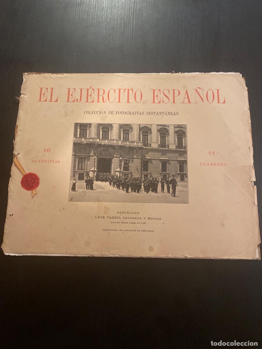 Military Antiques: Revista 16 fotograf&iacute;as laminas 40 x 30 El ej&eacute;rcito espa&ntilde;ol Luis Tasso 1877 - 1906 cuaderno n&uacute;mero 11