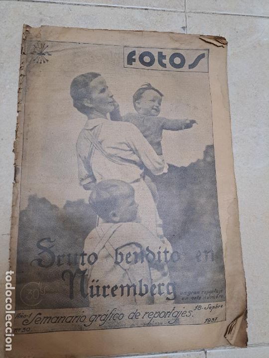 Military Antiques: Revista fotos nuremberg 1937