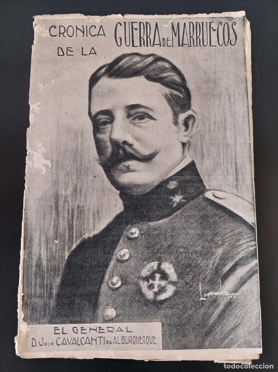 Militaria: CRONICA GUERRA DE MARRUECOS POR AUGUSTO RIERA, N&ordm; 2 GENERAL JOS&Eacute; CAVALCANTI ALBURQUERQUE - A2342