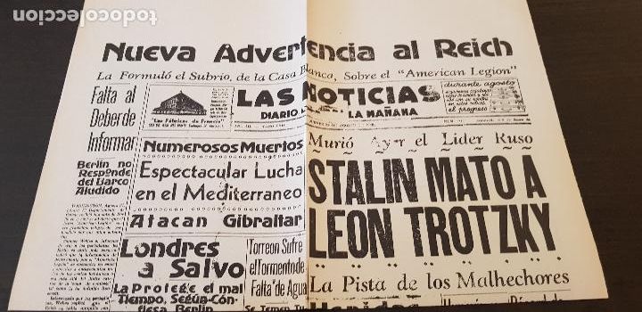 Militaria: LAS NOTICIAS JUEVES 22 AGOSTO DE 1940
