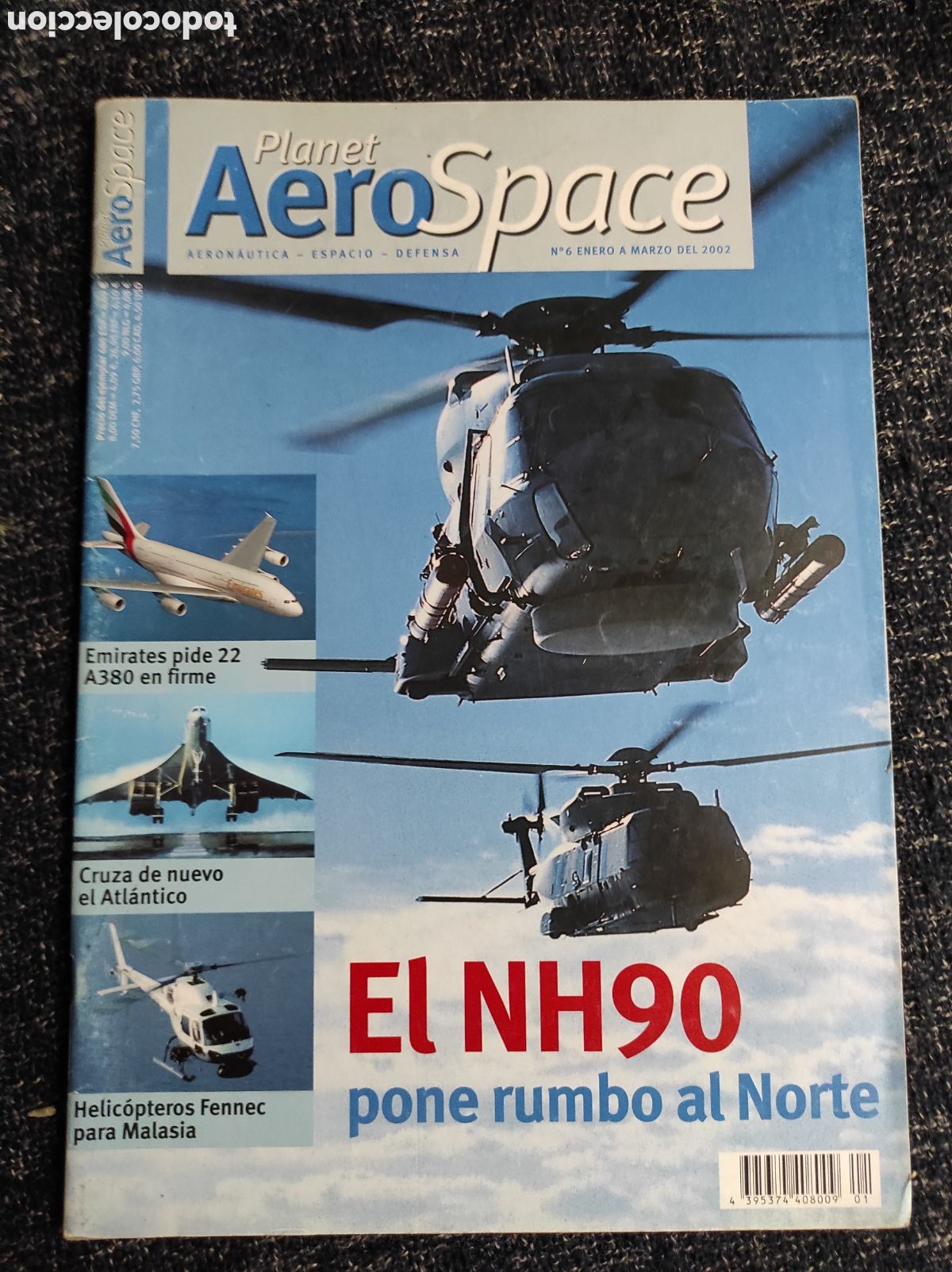 Militaria: PLANET AERO SPACE AEROSPACE N&ordm; 6 A&Ntilde;O 2002 AERONAUTICA, ESPACIO, DEFENSA,