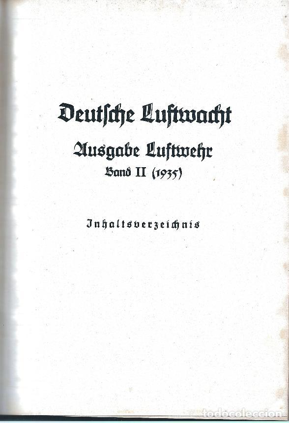 Militaria: DEUTSCHE LUFTWACHT: AUSGABE LUFTWEHR, JANUAR - DEZEMBER 1935