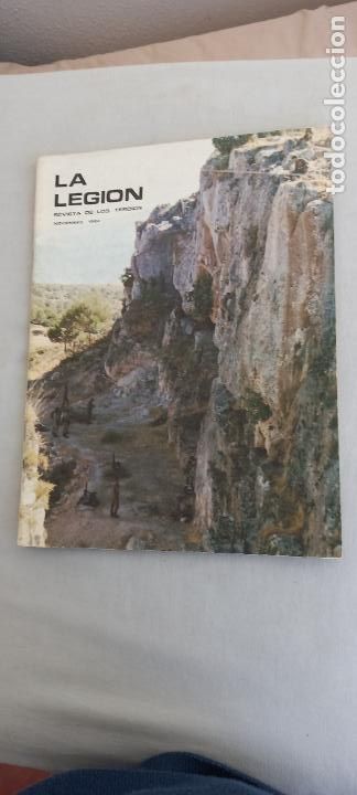 Militaria: LA LEGION. REVISTA DE LOS TERCIOS. NOVIEMBRE 1984. N&ordm; 316 RONDA. ESCALADA. CON ANUNCIO DE COCA COLA.