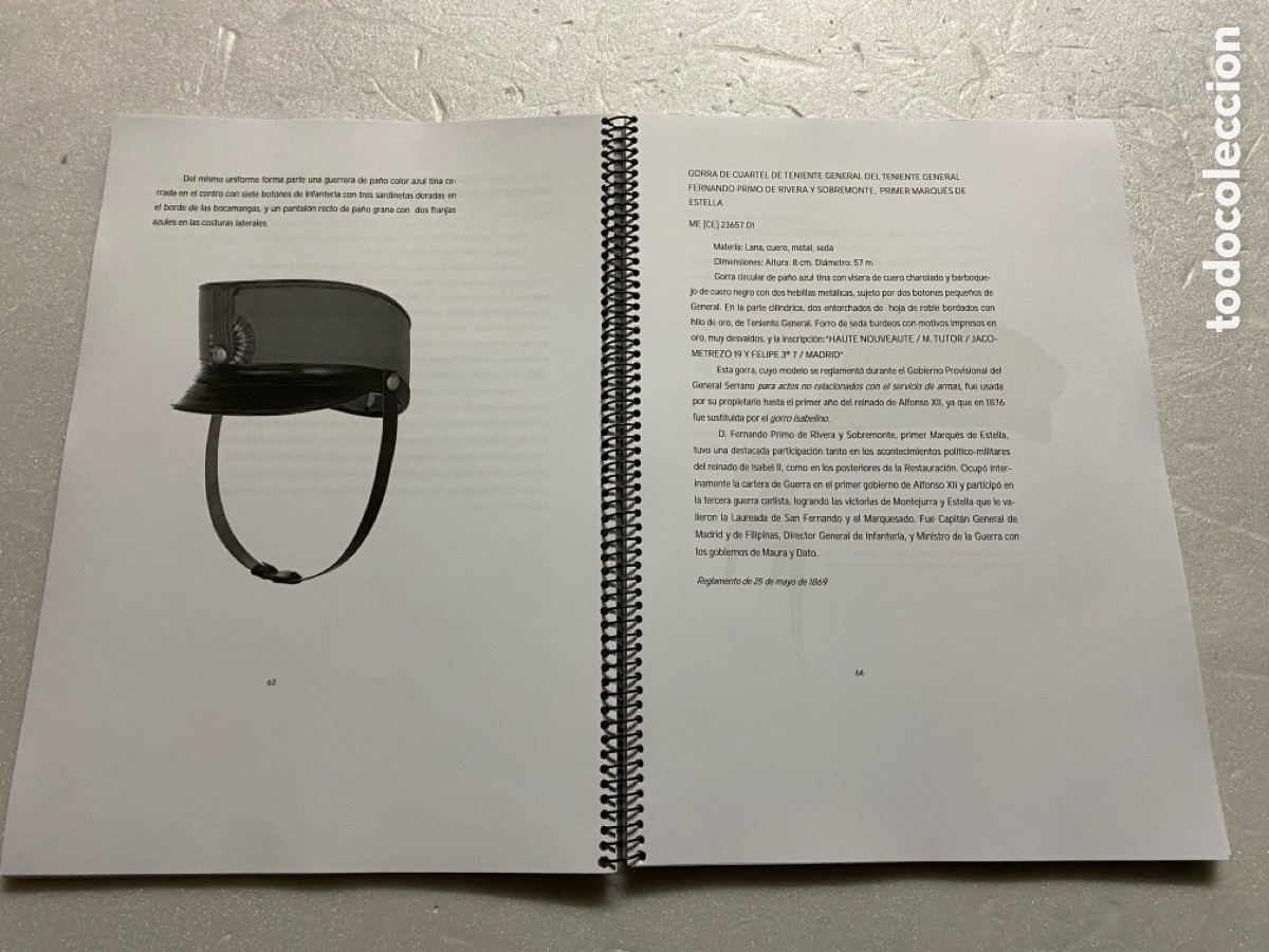 Militaria: LIBRO PRENDAS DE CABEZA DEL EJ&Eacute;RCITO ESPA&Ntilde;OL - Foto 4