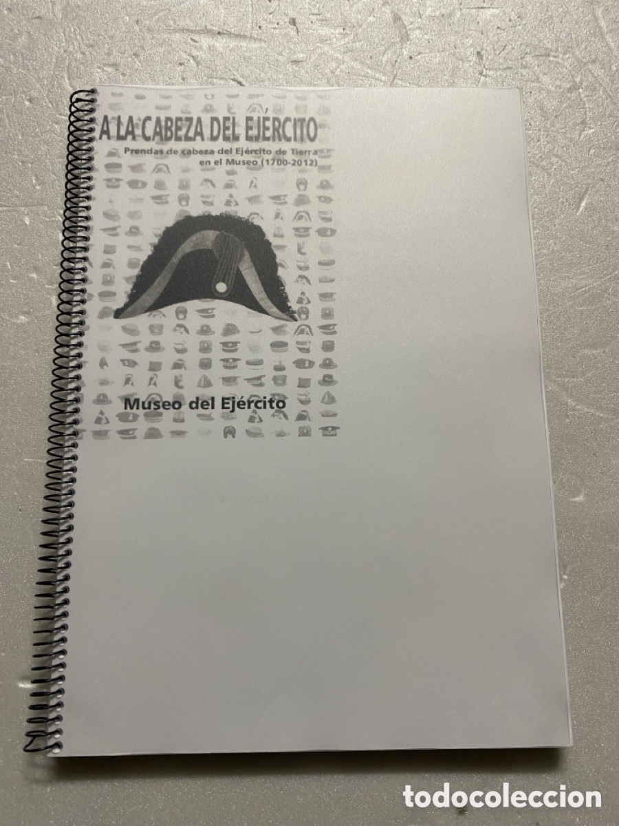 Militaria: LIBRO PRENDAS DE CABEZA DEL EJ&Eacute;RCITO ESPA&Ntilde;OL - Foto 1