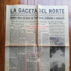 Militaria: LA GACETA DEL NORTE. 1938. 12256. GUERRA CIVIL. BILBAO. MÁRTIRES. FOTOGRAFÍAS MUERTOS. CORDOBA.