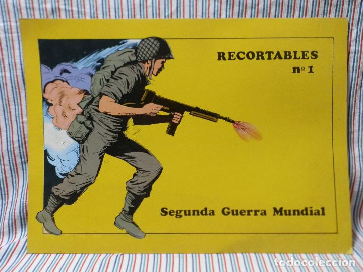 Militaria: RECORTABLES N&ordm; 1 CREACIONES SOL, SEGUNDA GUERRA MUNDIAL, COMPLETO