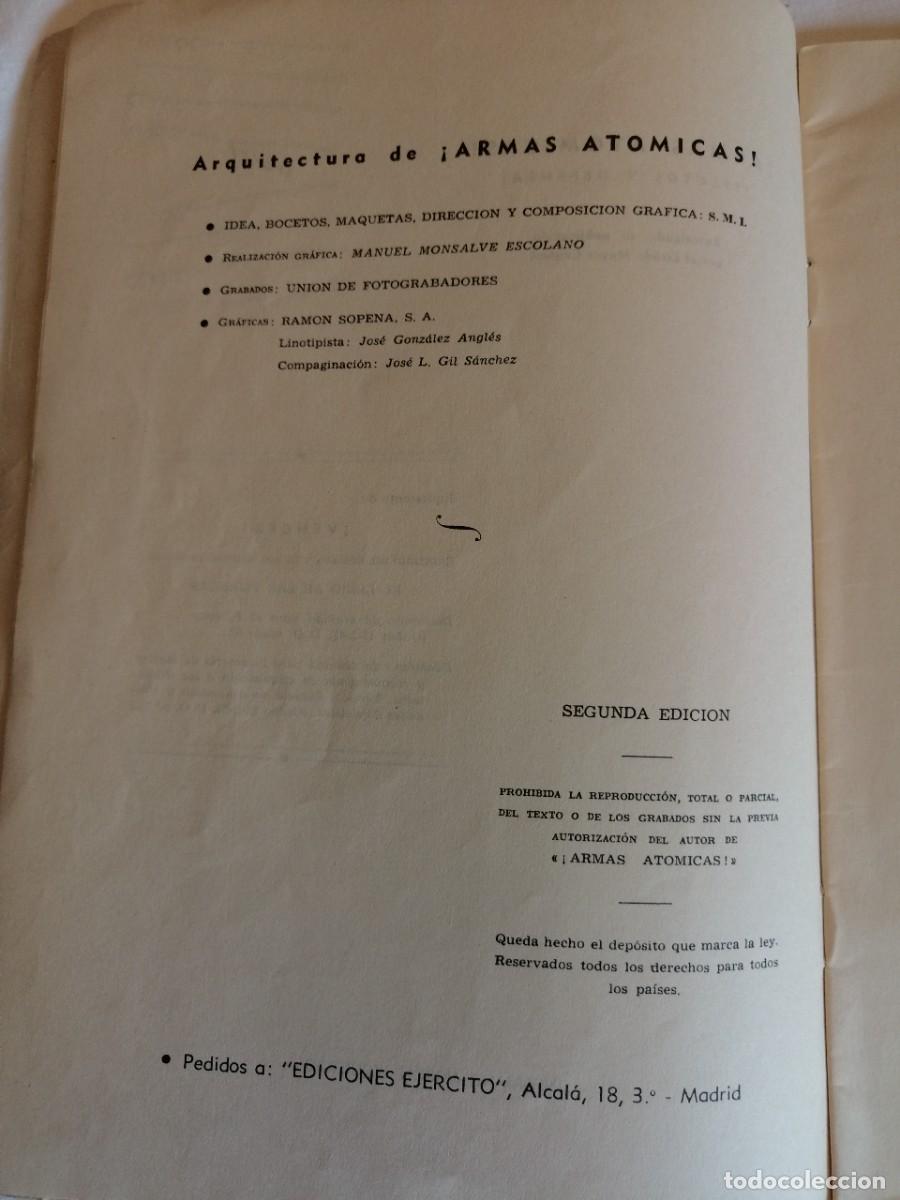 Militaria: Armas at&oacute;micas, efectos y defensa. A&ntilde;o 1954 - Foto 3