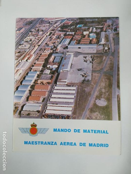 Military Antiques: REVISTA MILITAR MANDO DE MATERIAL. MAESTRANZA A&Eacute;REA DE MADRID. TDKR50