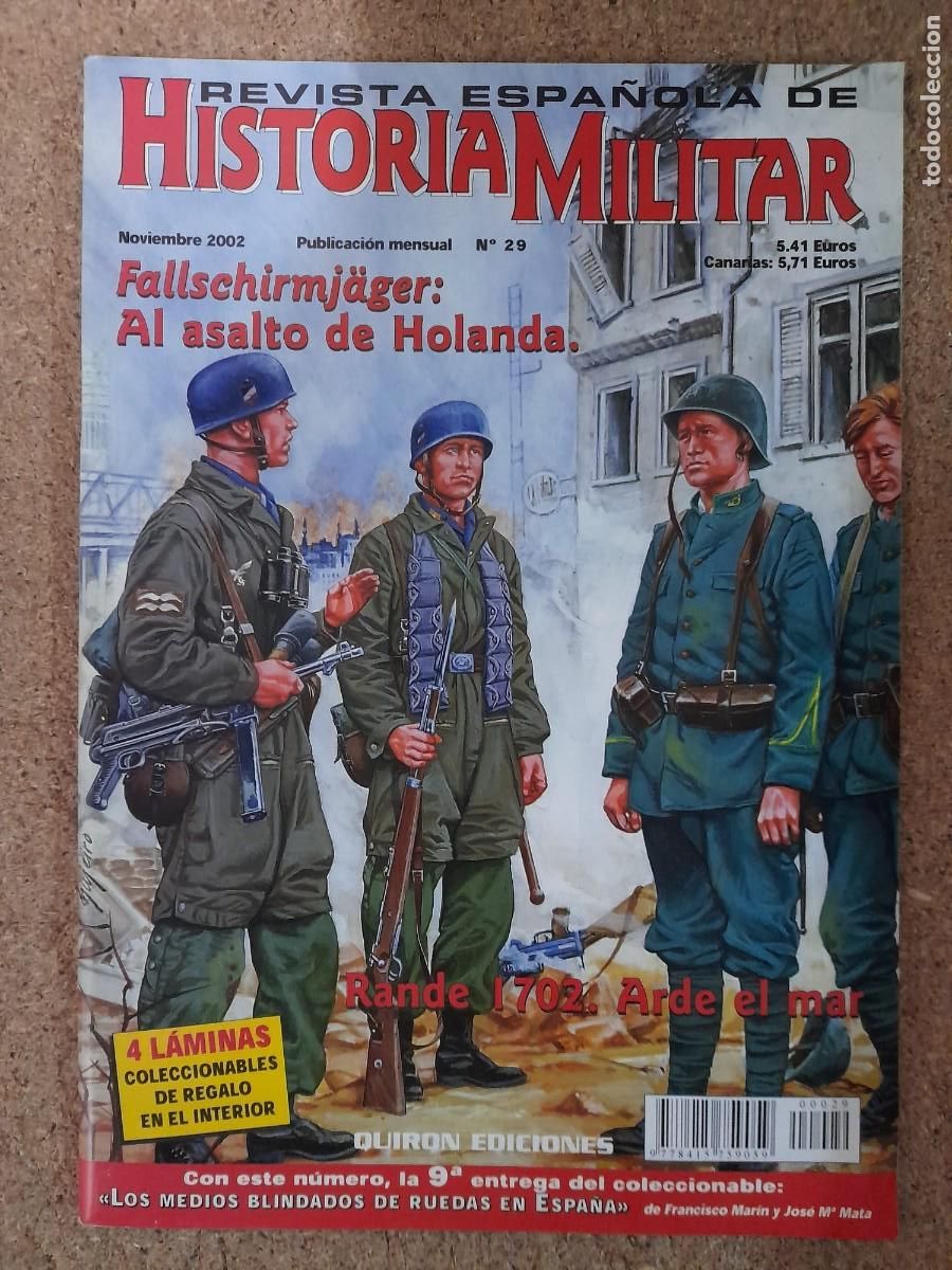 Military Antiques: Revista Espa&ntilde;ola De Historia Militar.num.29.Quiron Ediciones