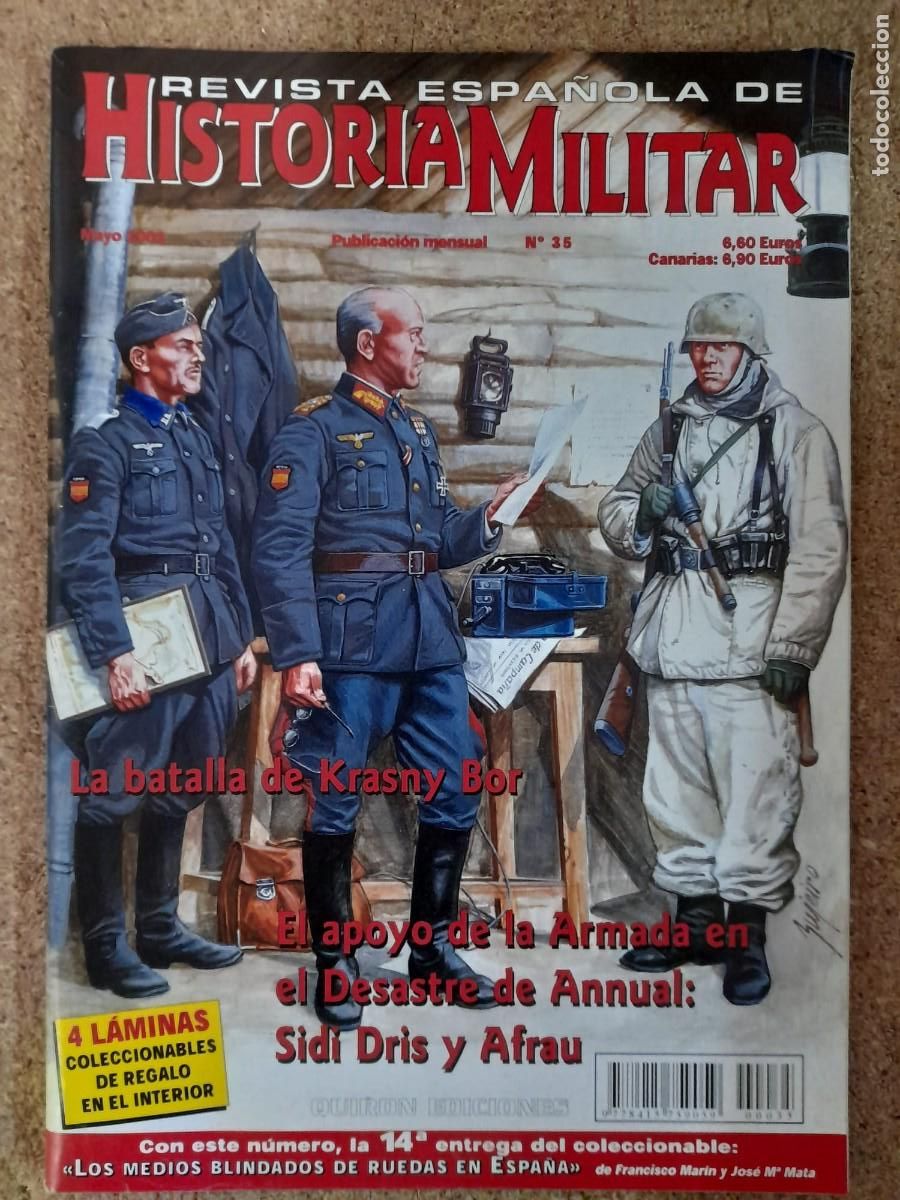 Military Antiques: Revista Espa&ntilde;ola De Historia Militar.num.35.Quiron Ediciones