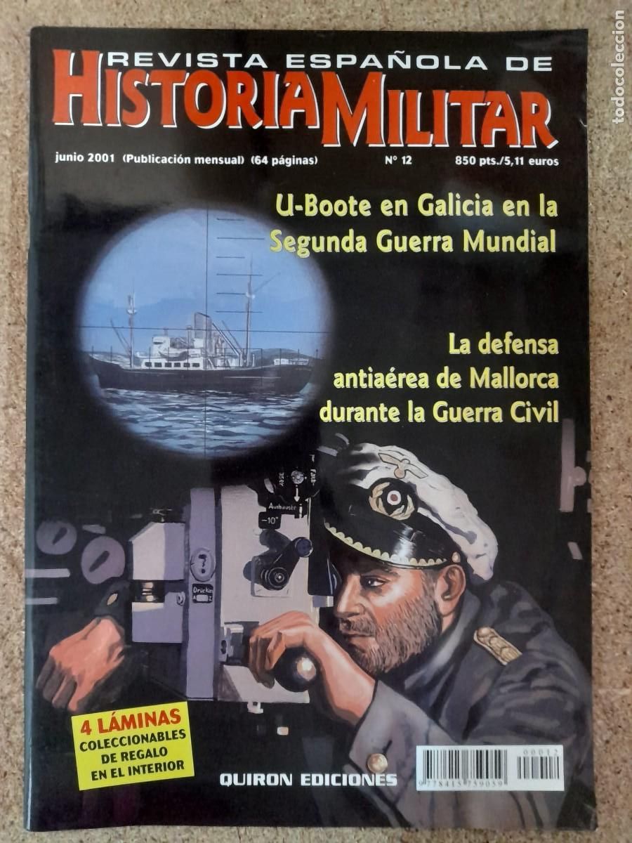 Military Antiques: Revista Espa&ntilde;ola De Historia Militar.num.12.Quiron Ediciones