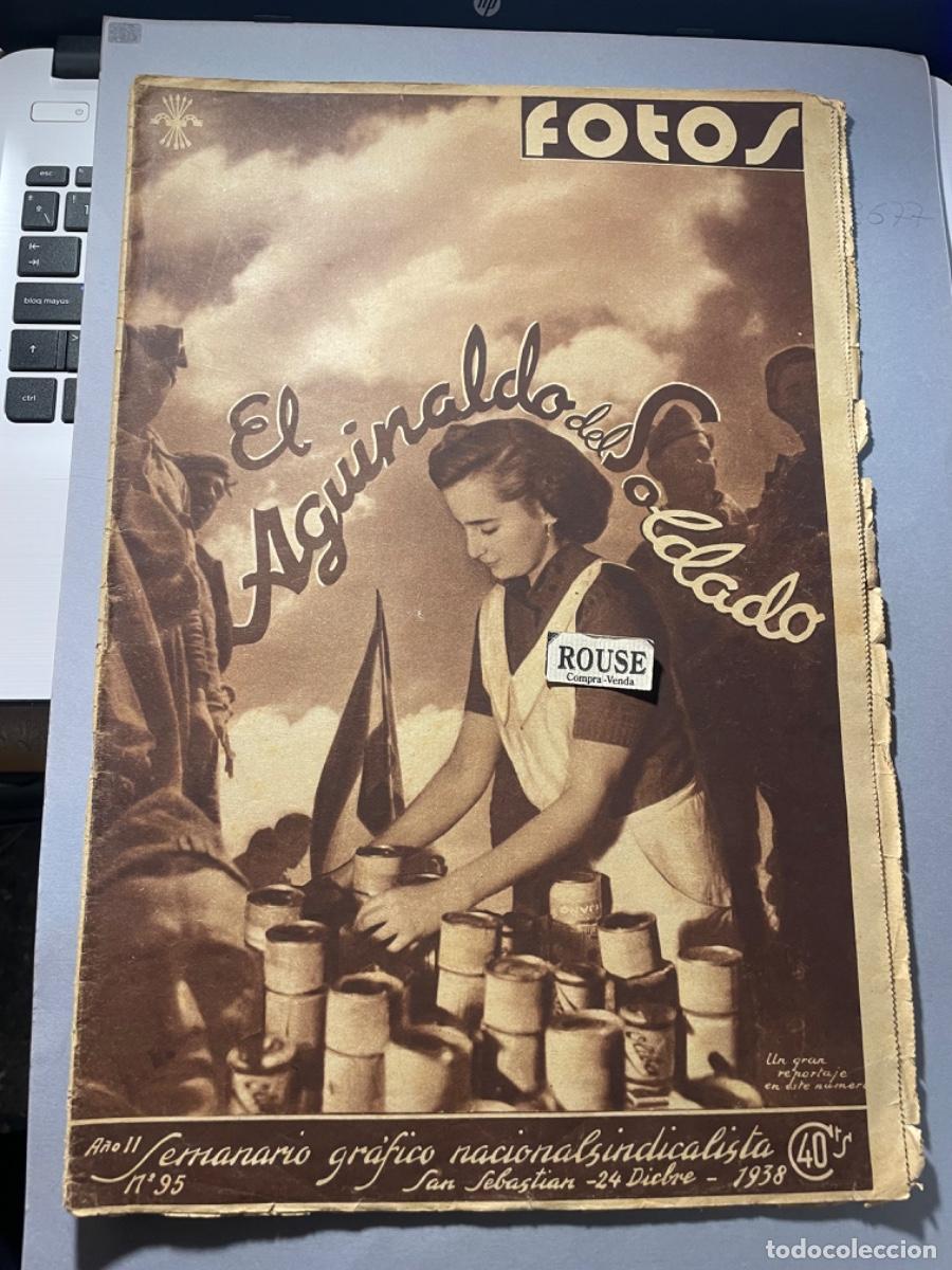 Military Antiques: GUERRA CIVIL - REVISTA FOTOS SEMANARIO GRAFICO NACIONAL SINDICALISTA A&Ntilde;O II N&ordm; 95 - 24 DICIEMBR 1938