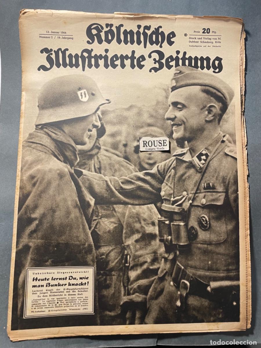 Military Antiques: SEGUNDA GUERRA MUNDIAL - ANTIGUA REVISTA , KOLNISCHE JILUSTRIERTE ZEITUNG- N&ordm; 2 /19 JAHRGANG 13 JANU