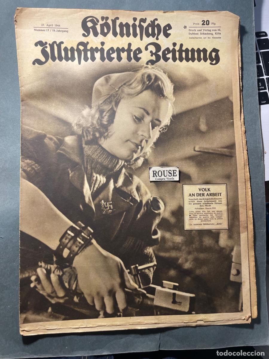 Military Antiques: SEGUNDA GUERRA MUNDIAL - ANTIGUA REVISTA , KOLNISCHE JILUSTRIERTE ZEITUNG- N&ordm; 17 /19 JAHRGANG 27 ABP