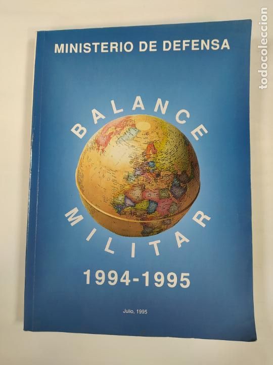 Militaria: REVISTA BALANCE MILITAR MINISTERIO DE DEFENSA 1994-1995. JULIO 1995. TDKC49