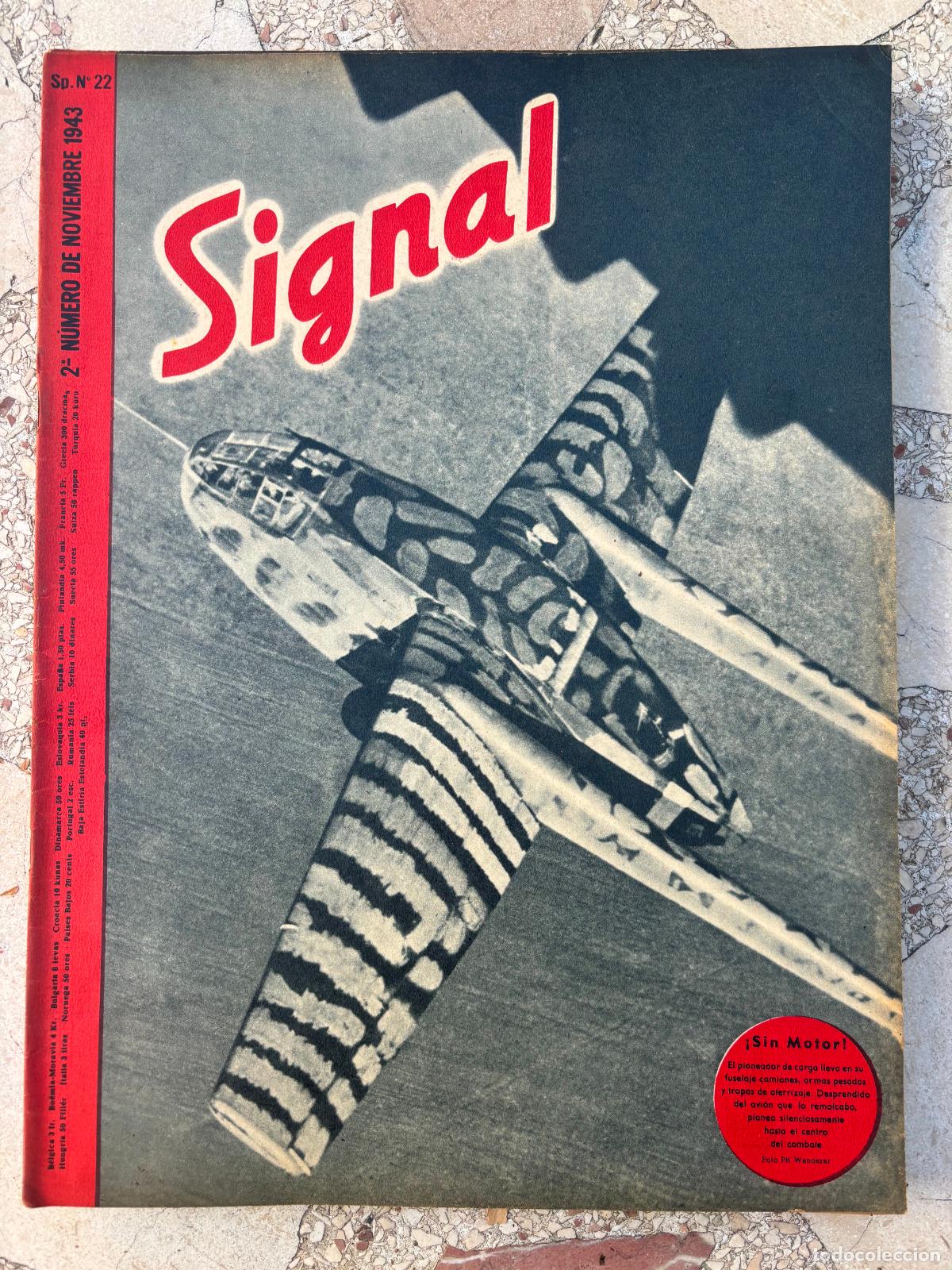 Military Antiques: SIGNAL NOVIEMBRE DEL A&Ntilde;O 1943. N&ordm; 22. EN CASTELLANO. REVISTA SEGUNDA GUERRA MUNDIAL.