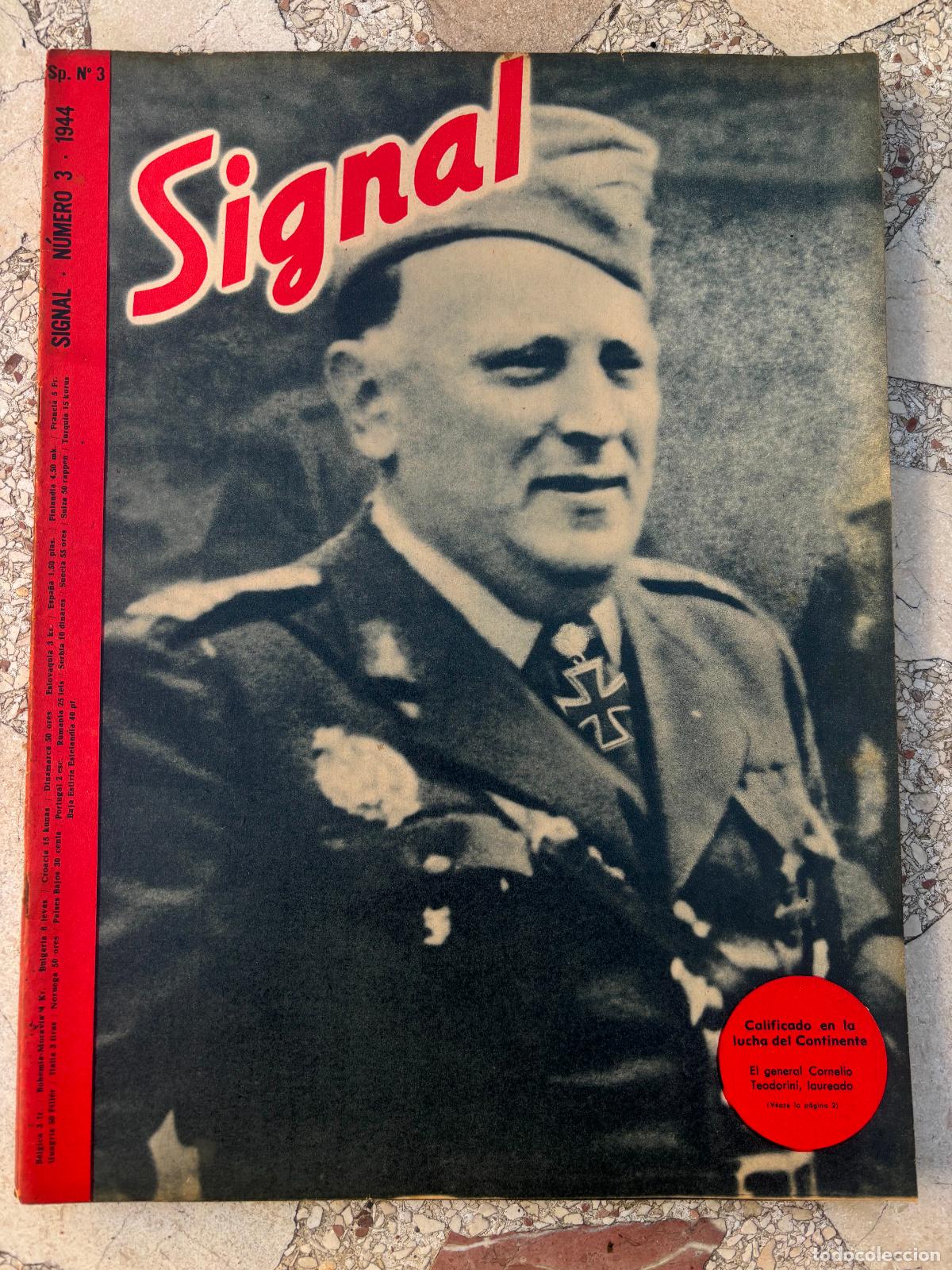 Military Antiques: SIGNAL NUMERO DEL A&Ntilde;O 1944. N&ordm; 3. EN CASTELLANO. REVISTA SEGUNDA GUERRA MUNDIAL.