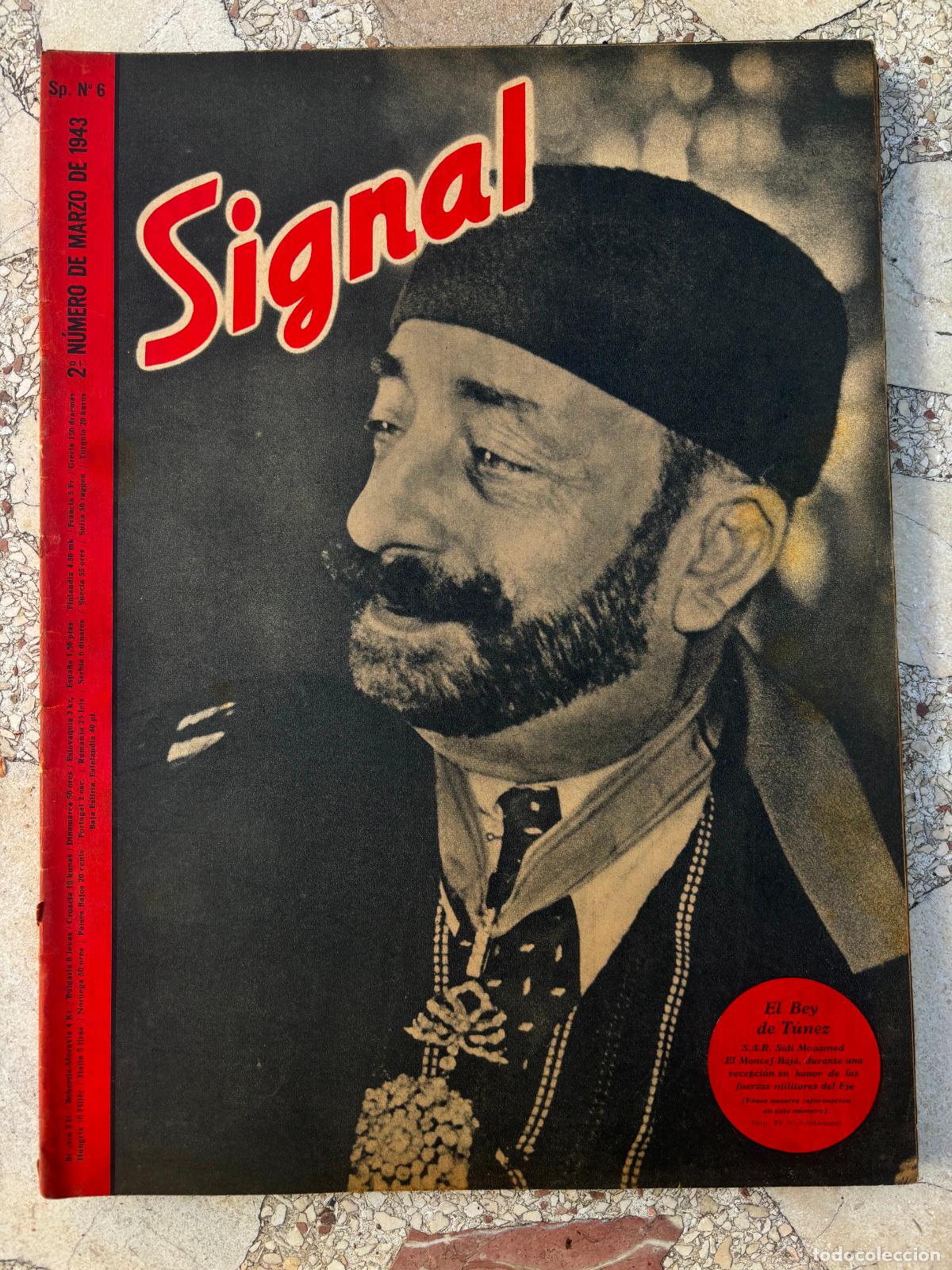 Military Antiques: SIGNAL MARZO DEL A&Ntilde;O 1943. N&ordm; 6. EN CASTELLANO. REVISTA SEGUNDA GUERRA MUNDIAL.