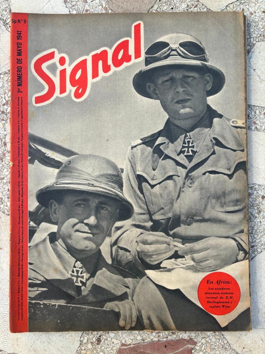 Military Antiques: SIGNAL MAYO DEL A&Ntilde;O 1941. N&ordm; 9. EN CASTELLANO. REVISTA SEGUNDA GUERRA MUNDIAL.