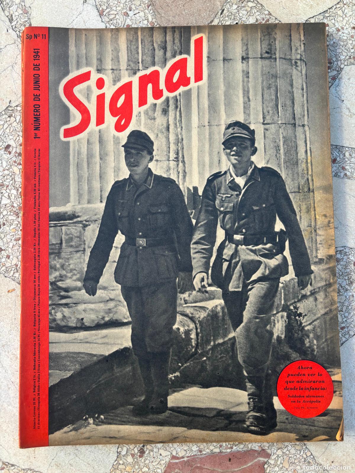 Military Antiques: SIGNAL JUNIO DEL A&Ntilde;O 1941. N&ordm; 11. EN CASTELLANO. REVISTA SEGUNDA GUERRA MUNDIAL.