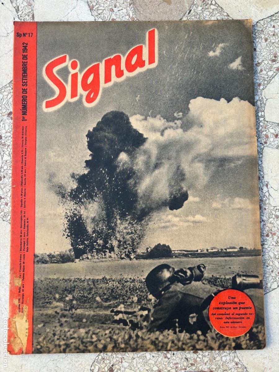 Military Antiques: SIGNAL SEPTIEMBRE DEL A&Ntilde;O 1942. N&ordm; 17. EN CASTELLANO. REVISTA SEGUNDA GUERRA MUNDIAL.
