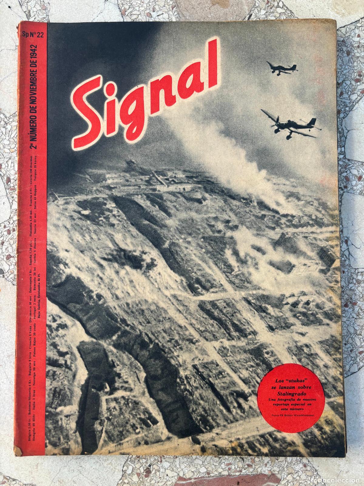Military Antiques: SIGNAL NOVIEMBRE DEL A&Ntilde;O 1942. N&ordm; 22. EN CASTELLANO. REVISTA SEGUNDA GUERRA MUNDIAL.