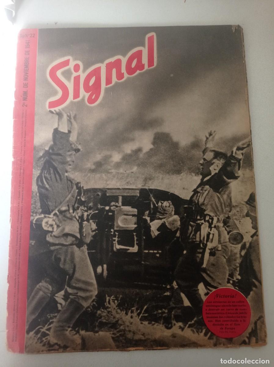 Military Antiques: Antigua revista militar Signal 2 n&uacute;mero de 1941 N 22
