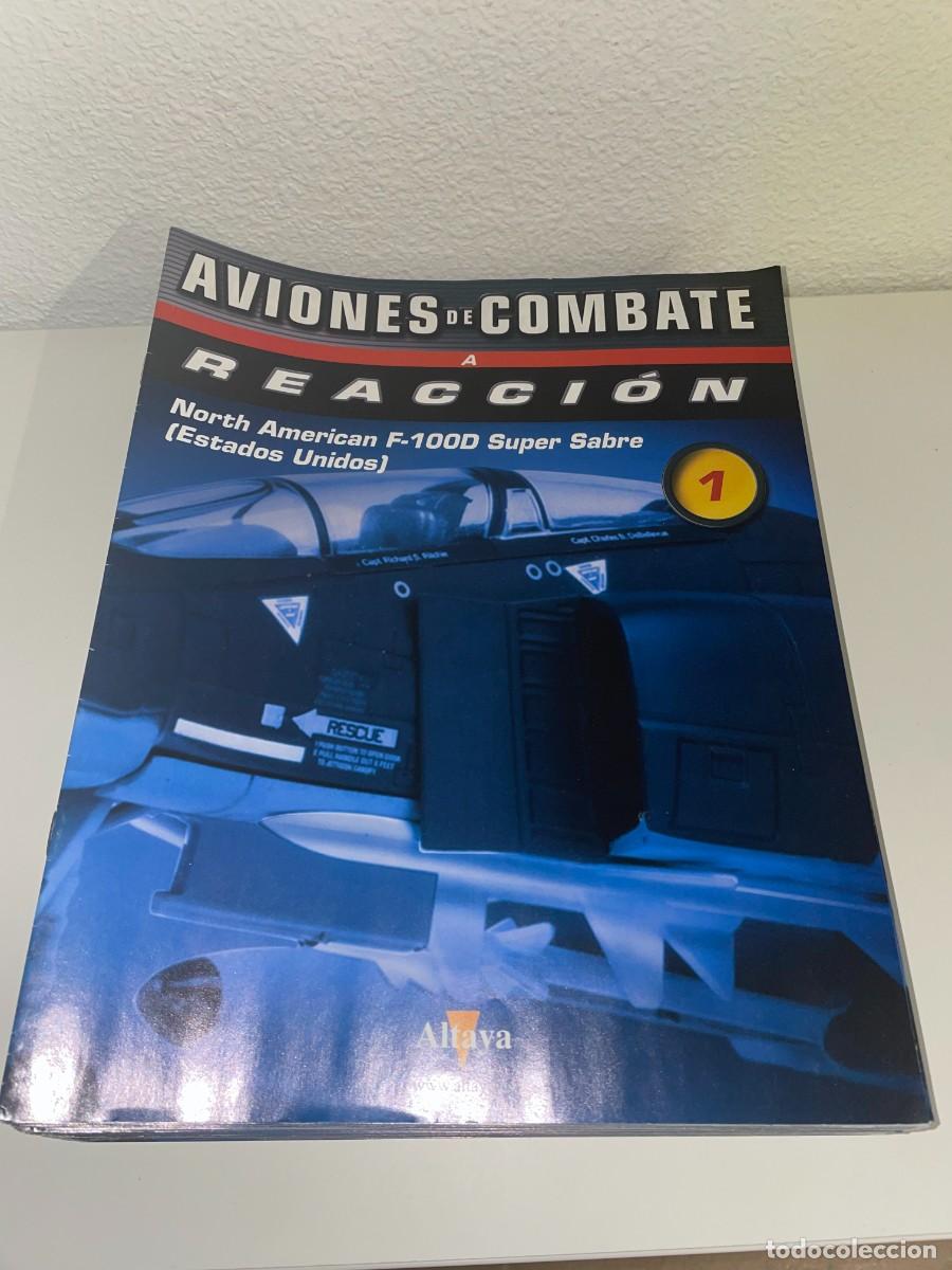 Military Antiques: Fasc&iacute;culos colecci&oacute;n &rdquo;Aviones de Combate a Reacci&oacute;n&rdquo; (LEER descripci&oacute;n)