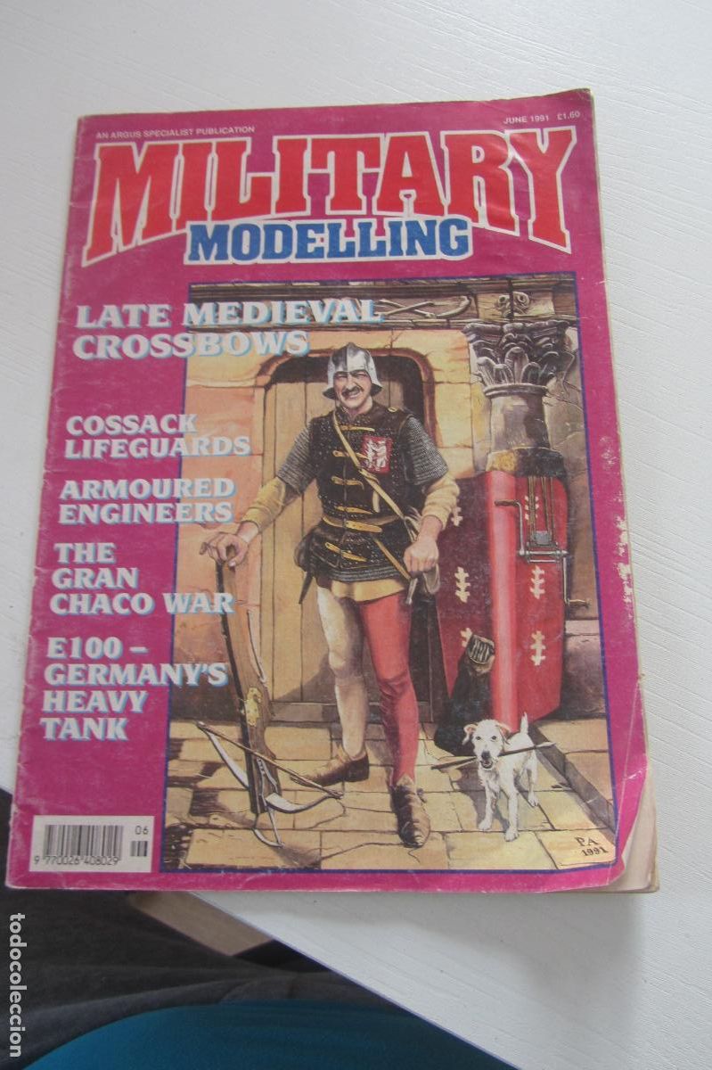 Militaria: REVISTA MILITAR MODELLING . june 1991 ARX38