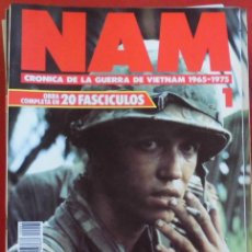 Militaria: NAM CRÓNICA DE LA GUERRA DE VIETNAM 1965-75. FASCÍCULO Nº 1