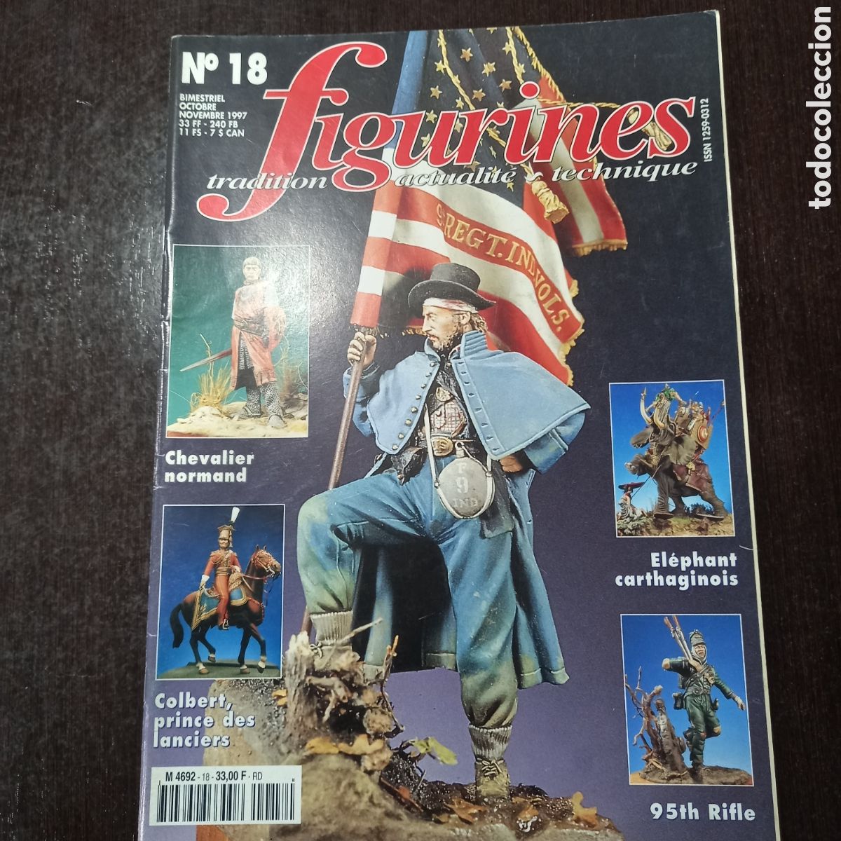 Military Antiques: revistas figurines n&deg;18 a&ntilde;o 1997
