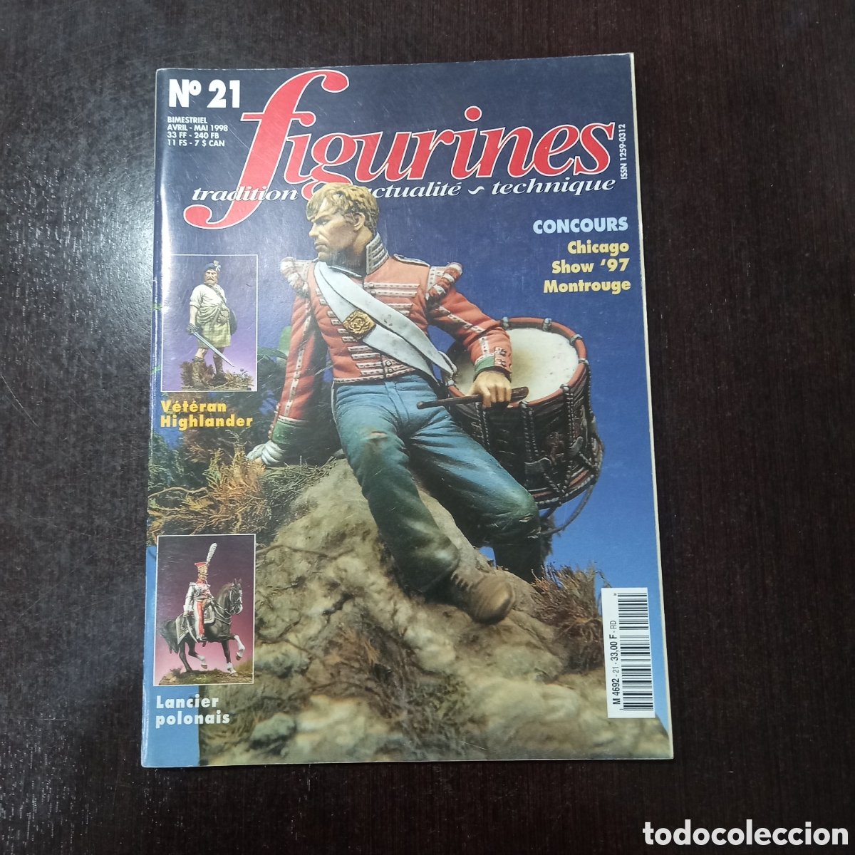 Military Antiques: revistas figurines n&deg;21 a&ntilde;o 1998