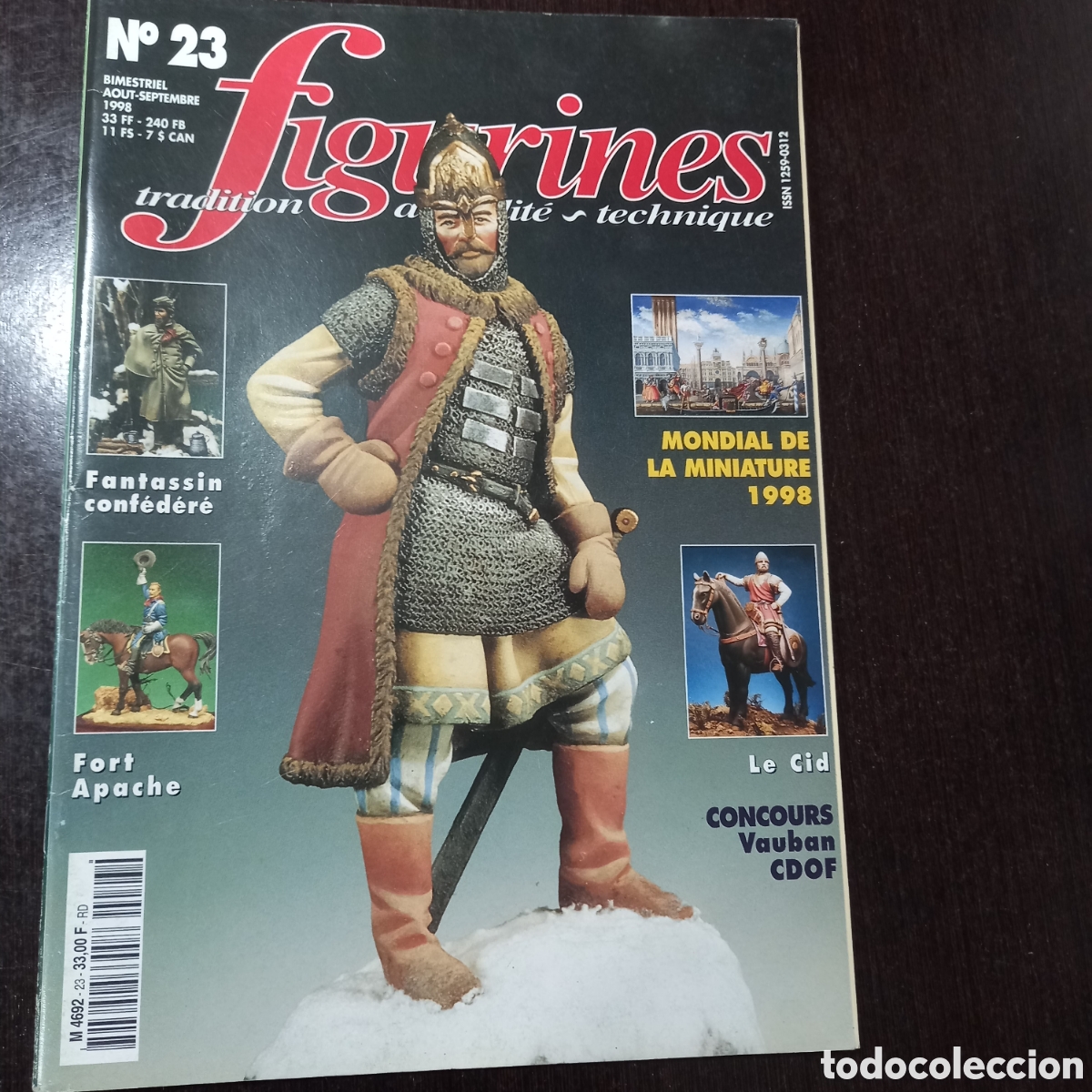 Military Antiques: revistas figurines n&deg;23 a&ntilde;o 1998