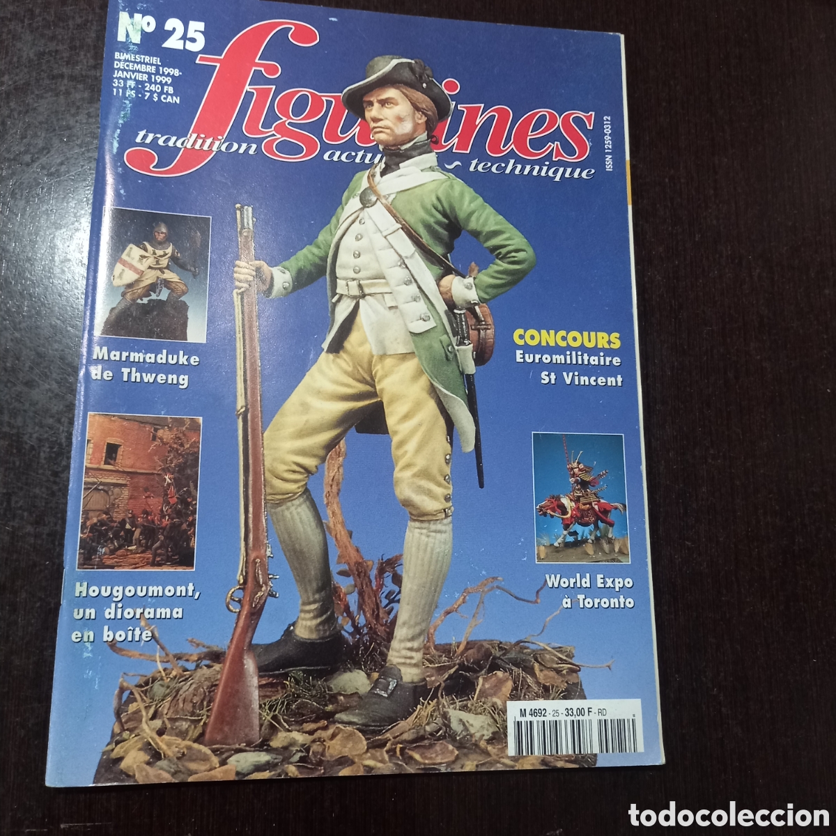 Militaria: revistas figurines n&deg;25 a&ntilde;o 1998