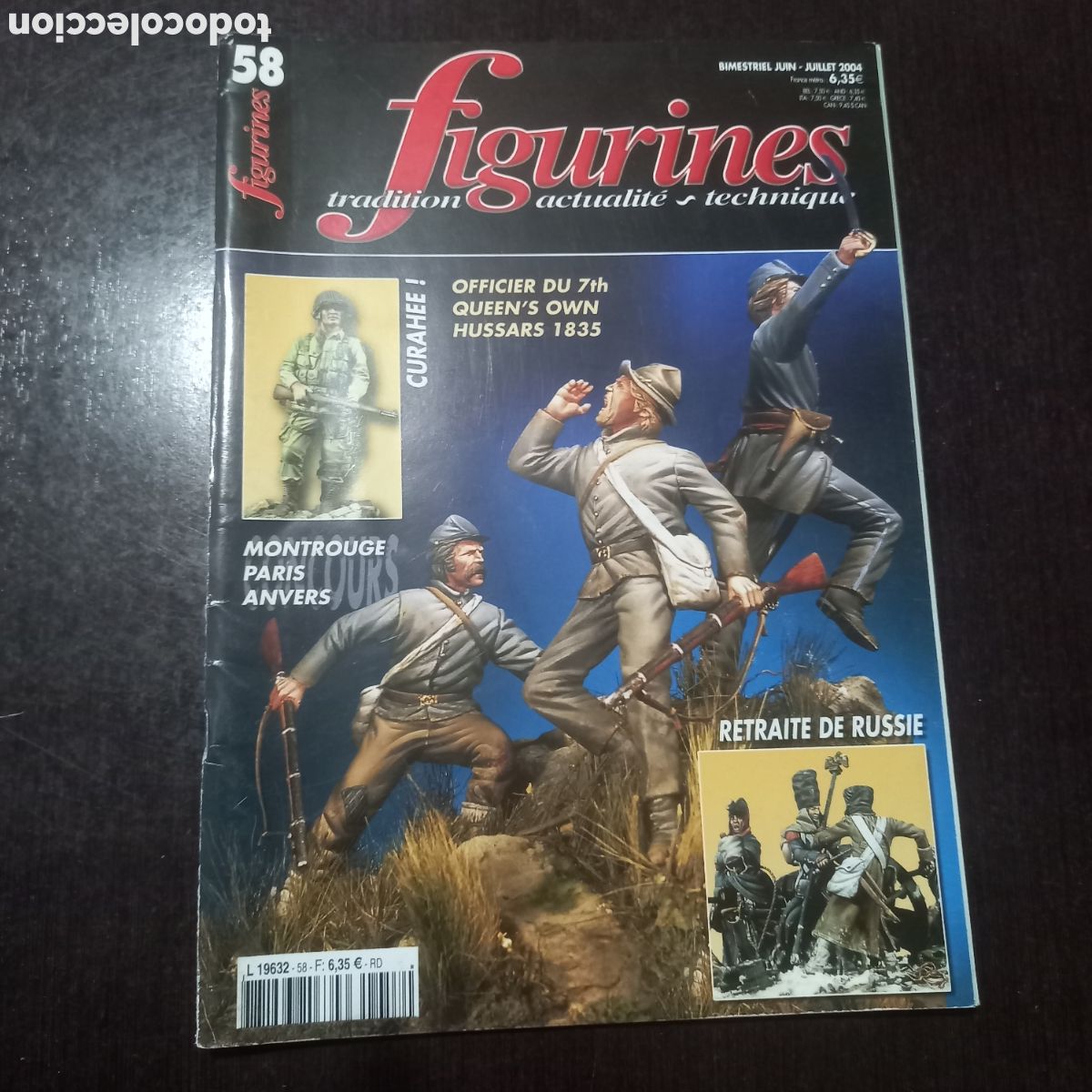 Militaria: revistas figurines n&deg;58 a&ntilde;o 2004