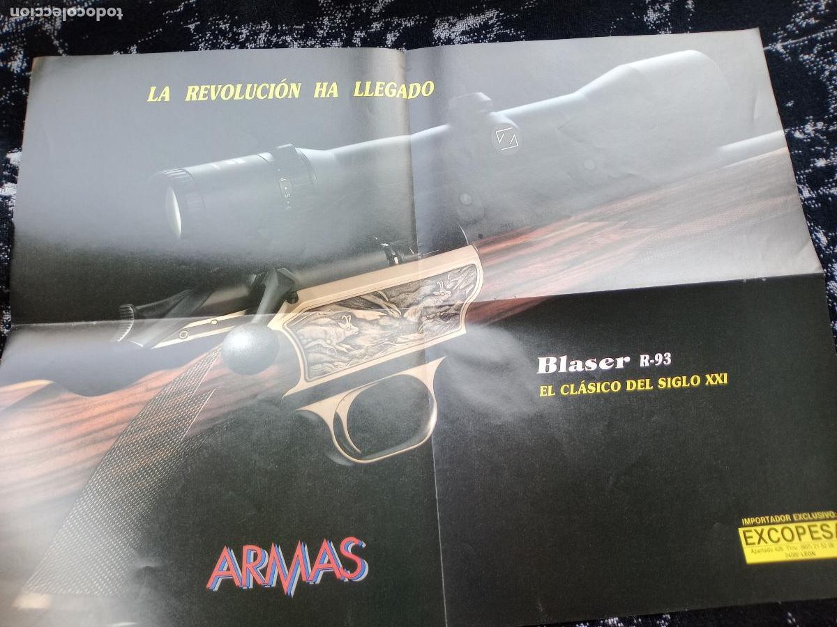 Militaria: Blaser R-93. P&oacute;ster revistas ARMAS.