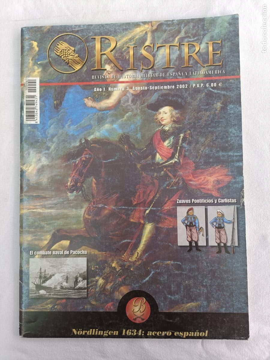 Militaria: RISTRE 3. REVISTA DE HISTORIA MILITAR DE ESPA&Ntilde;A Y LATINOAMERICA. EL COMBATE NAVAL DE PACOCHA