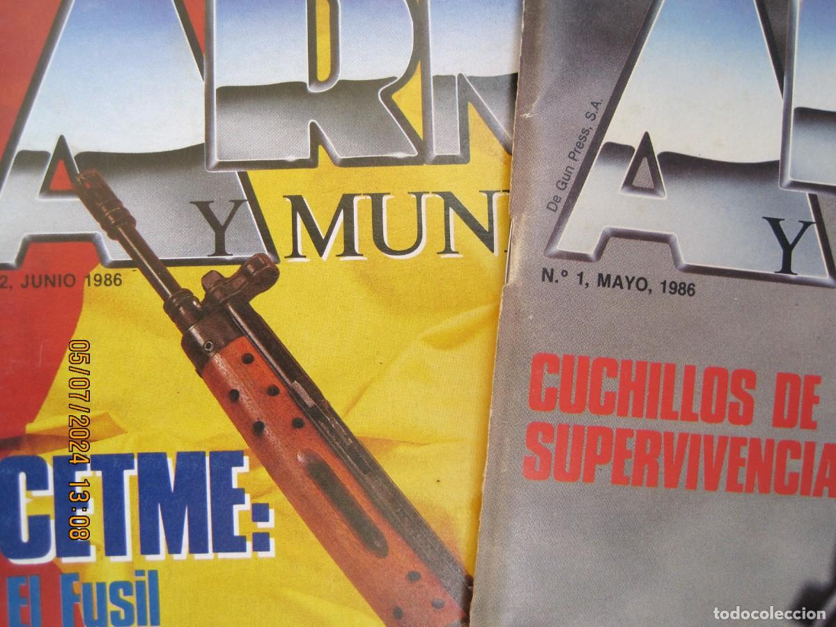 Military Antiques: LOTE REVISTAS ARMAS y MUNICIONES..