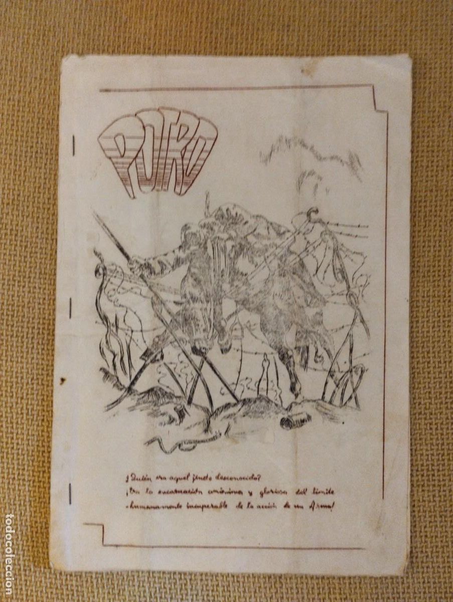 Militaria: Revista militar Potro. Regimiento Dragones de Alc&aacute;ntara 15 de Caballeria.