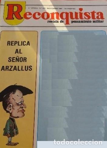 Military Antiques: Reconquista: REVISTA de pensamiento militar, n&ordm;. 377. noviembre 1981 -inn