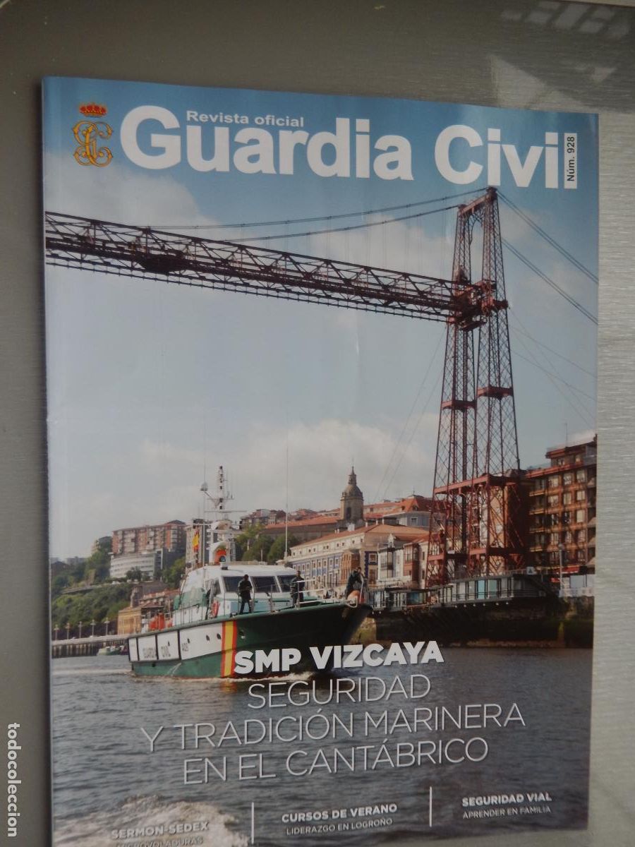Militaria: GUARDIA CIVIL REVISTA N&ordm; 928 - AGOSTO -2021 - SMP VIZCAYA - SEGURIDAD EN EL CANTABRICO -BUEN ESTADO