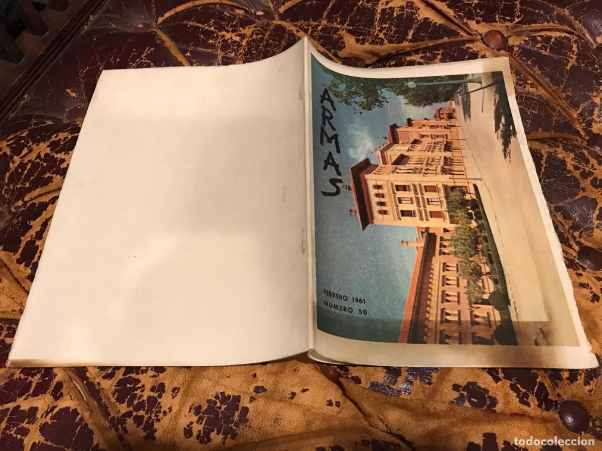 Militaria: REVISTA. ARMAS. REVISTA DE LA ACADEMIA GENERAL MILITAR. N&ordm; 50. A&Ntilde;O 1961