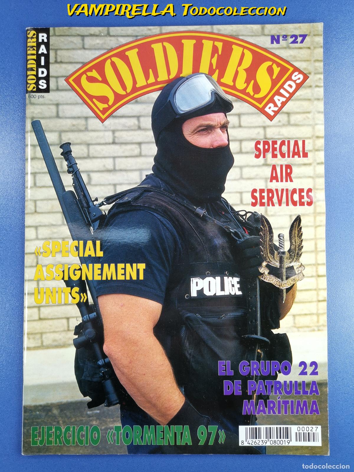 Militaria: REVISTA SOLDIERS RAIDS N&ordm; 27--EXCELENTE ESTADO