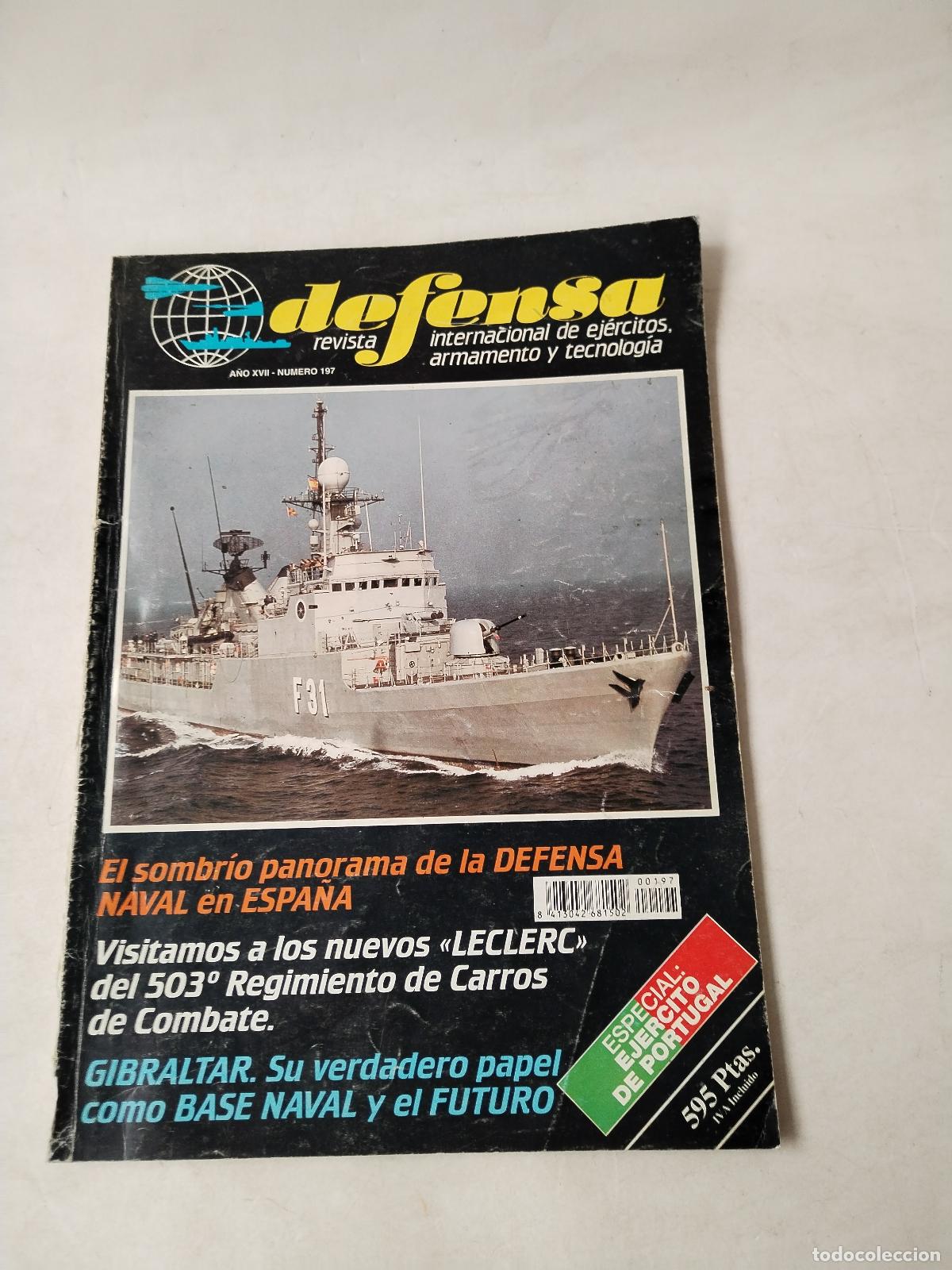 Militaria: defensa naval, Revista Defensa n&ordm; 197, a&ntilde;o xvll - c149