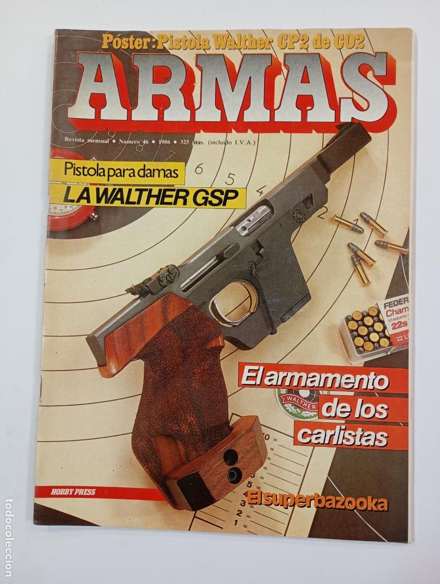 Military Antiques: REVISTA ARMAS N&ordm; 46. 1986. LA WALTHER GSP. TDKR67