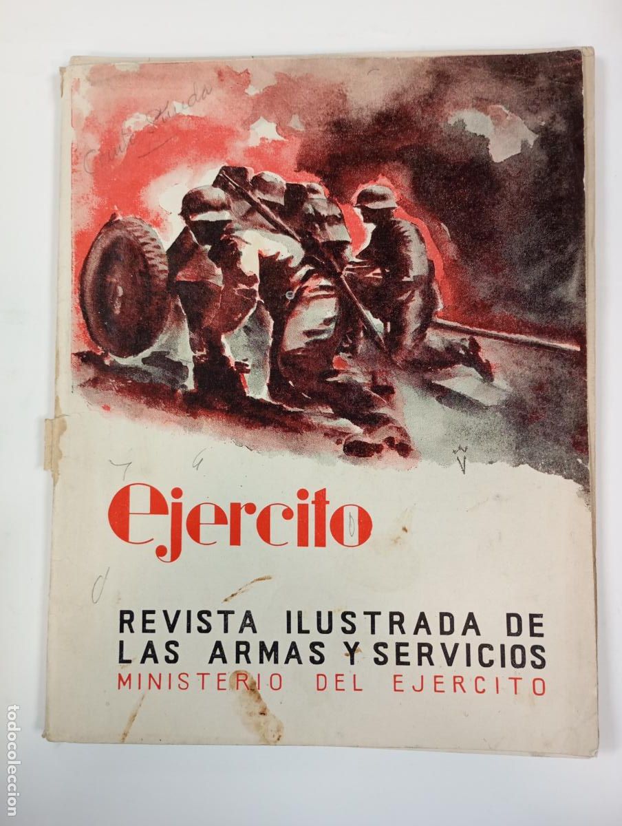 Militaria: Ej&eacute;rcito. Revista ilustrada de las Armas y Servicios. Ministerio del Ej&eacute;rcito. TDKR59